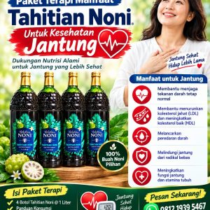 Terapi Herbal Pendamping Jantung dengan Tahitian Noni